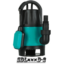 (SDL400D-2) Bomba submersível de jardim de plástico com interruptor de boia para água suja